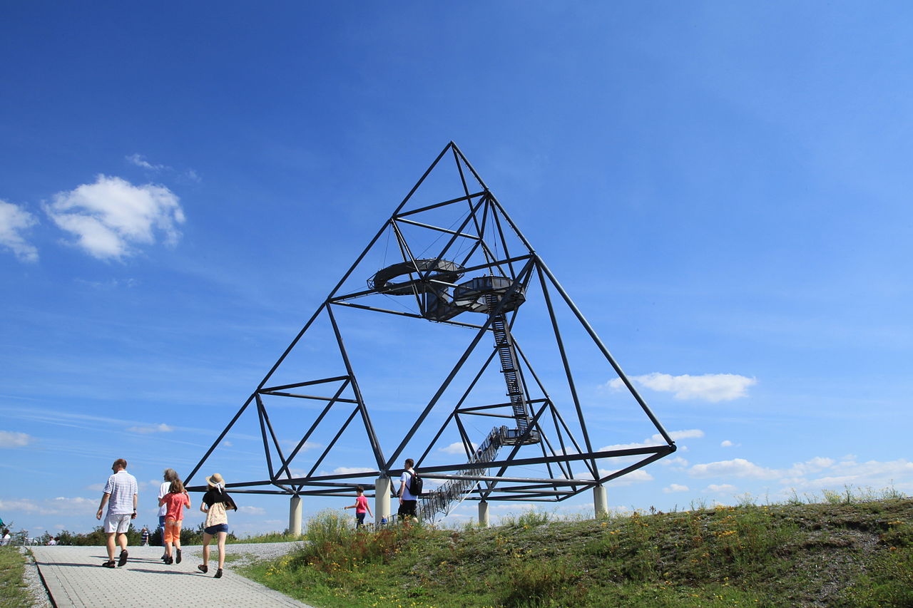 tetraeder bottrop und gartenstadt welheim gps wanderatlas