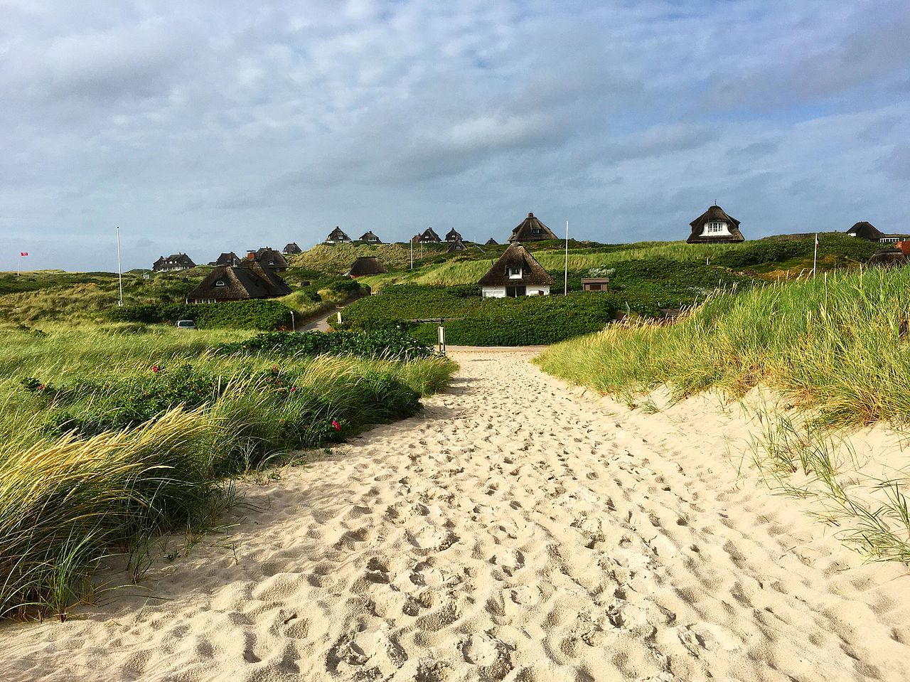 Strandwanderung bei H rnum Sylt GPS Wanderatlas